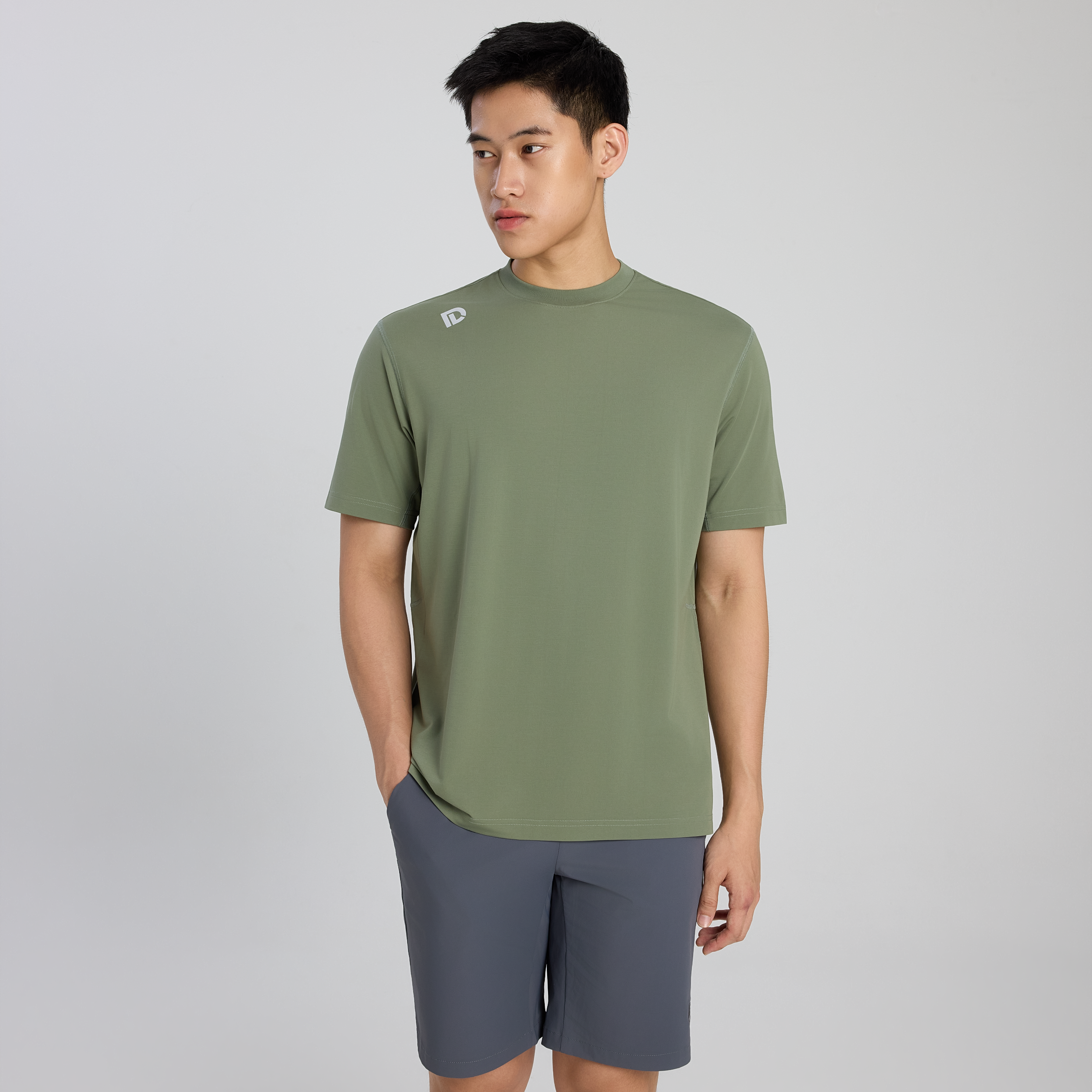 Reflective Performance Edge Crew Men Tee