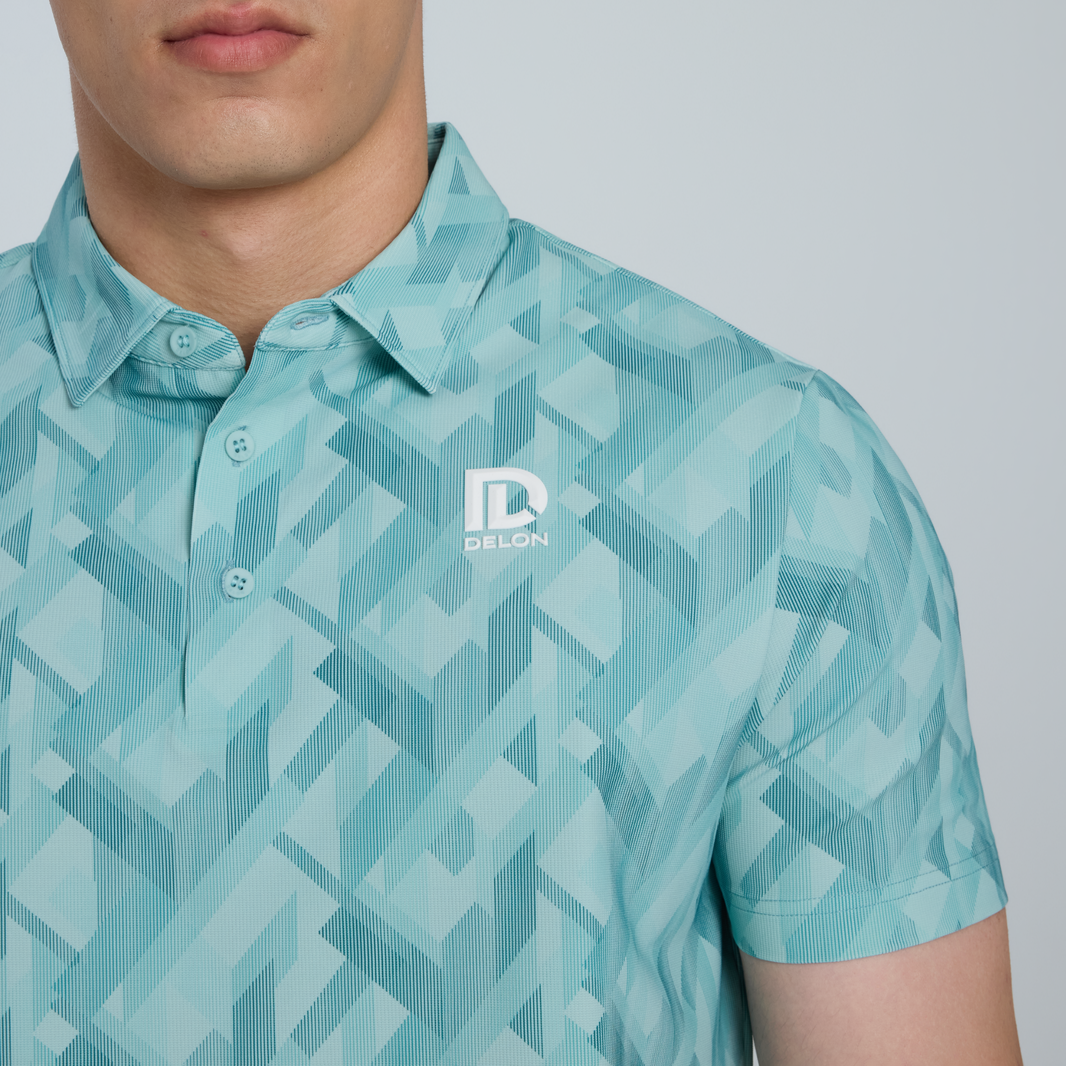 Prism Print Performance Men Polo