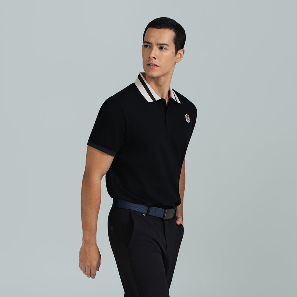 Piqué Varie Collar Men Polo