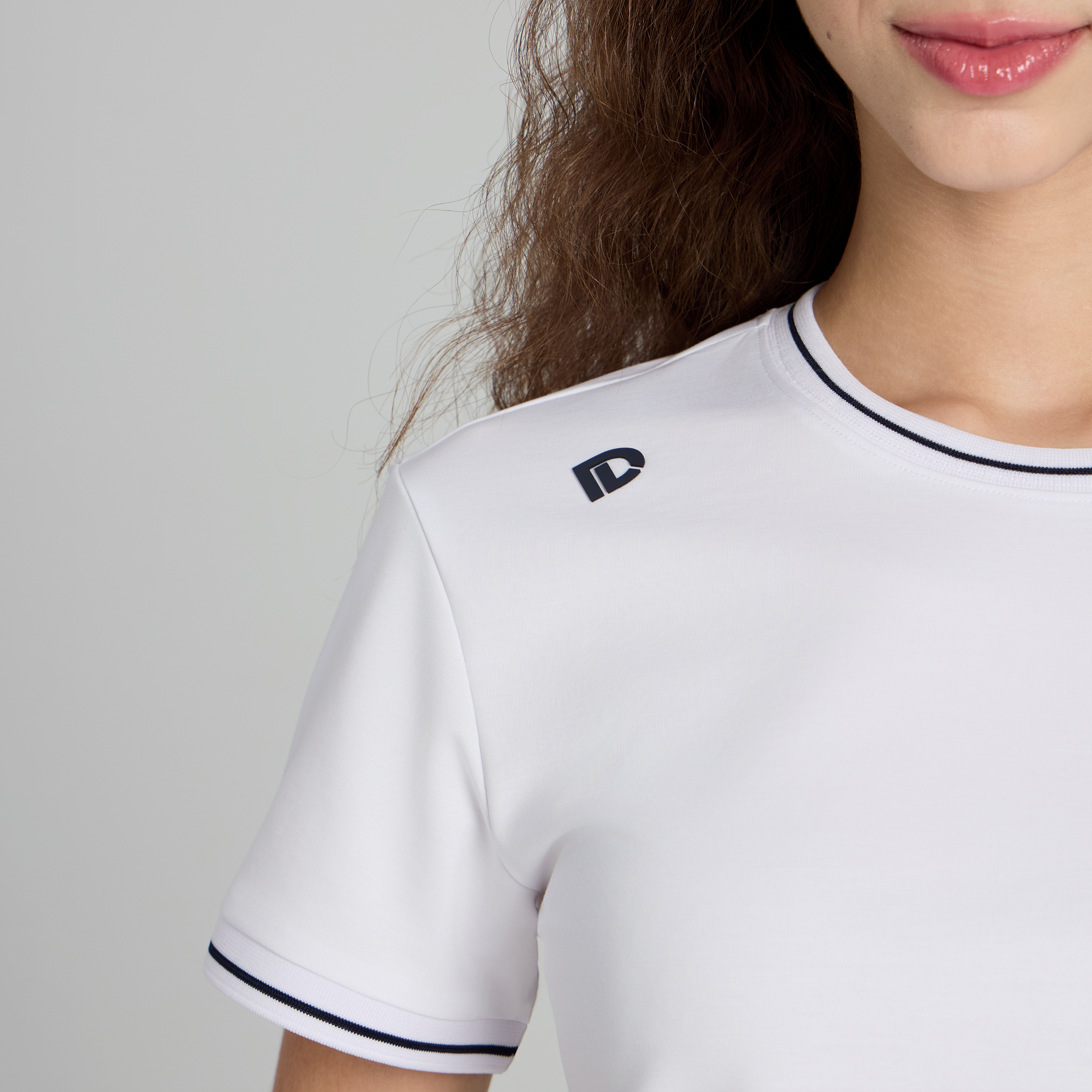 Soft Motion Active Crop Tee